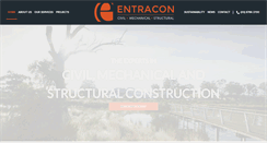 Desktop Screenshot of entracon.com.au